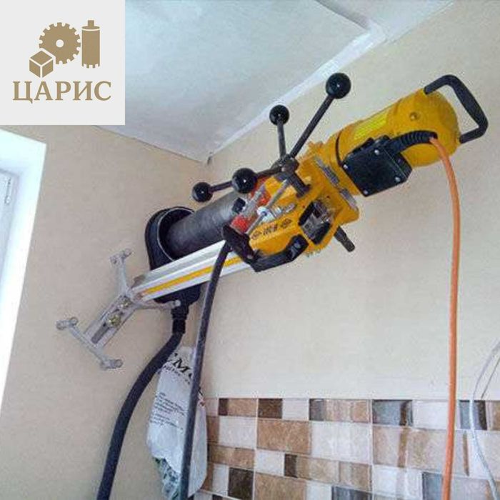 Алмазное сверление отверстий. Резка бетона. Технические отверстия.