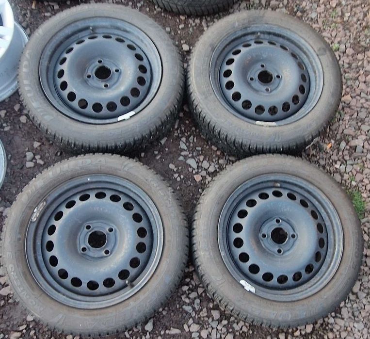 Felgi stalowe Opel Karl 4x100 6Jx15 IS50 TPMS Kpl.