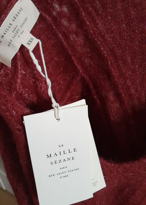 Sweter Sezane XXS Rosewood
