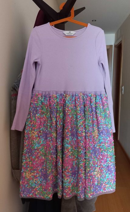 Vestido de festa da H&M 8 a 10 anos
