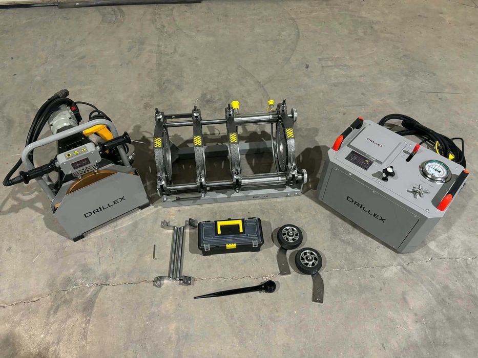 Nowa zgrzewarka doczołowa hydrauliczna z hydroakumulatorem WP250A