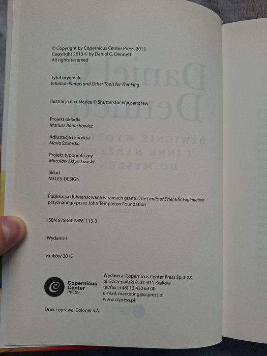 Daniel C. Dennett - Dźwignie wyobraźni i inne narzędzia do myślenia