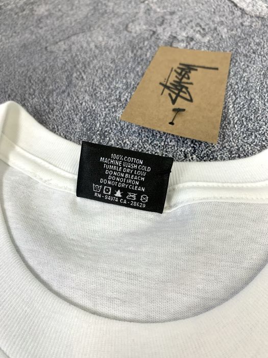 Stussy Футболка,ОРИГИНАЛ,рр С-ХЛ Стусси,Стусі. Белая Чёрная