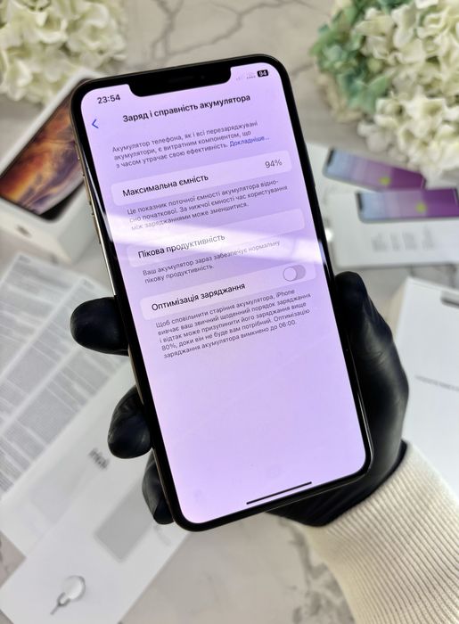 Ідеальний Iphone XS Max 94%ККБ Neverlock Gold (Магазин Гарантія)