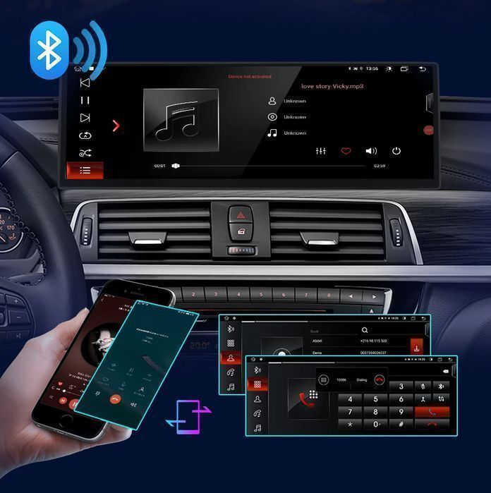 BMW F30 F31 F32 F34 – Radio Android 14,9” CarPlay