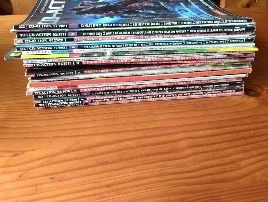 24 magazyny gamingowe — CD-Action, PSX Extreme, MyCraft, Crafter