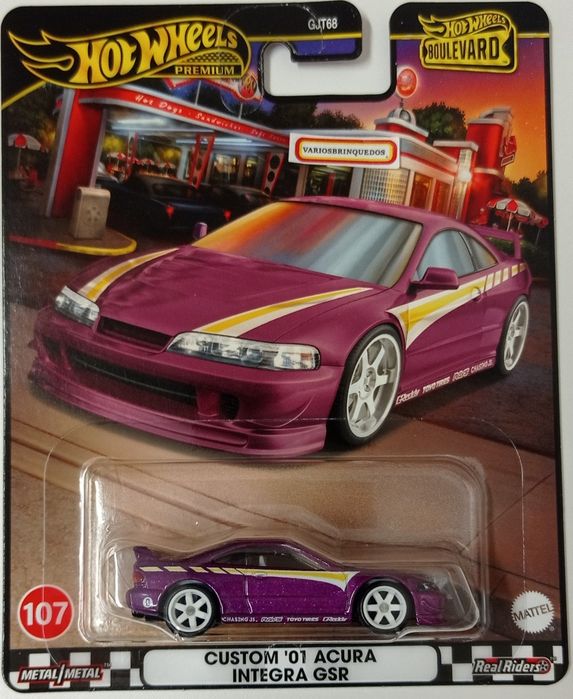 Set Completo 5 Miniaturas Boulevard Premium Hotwheels