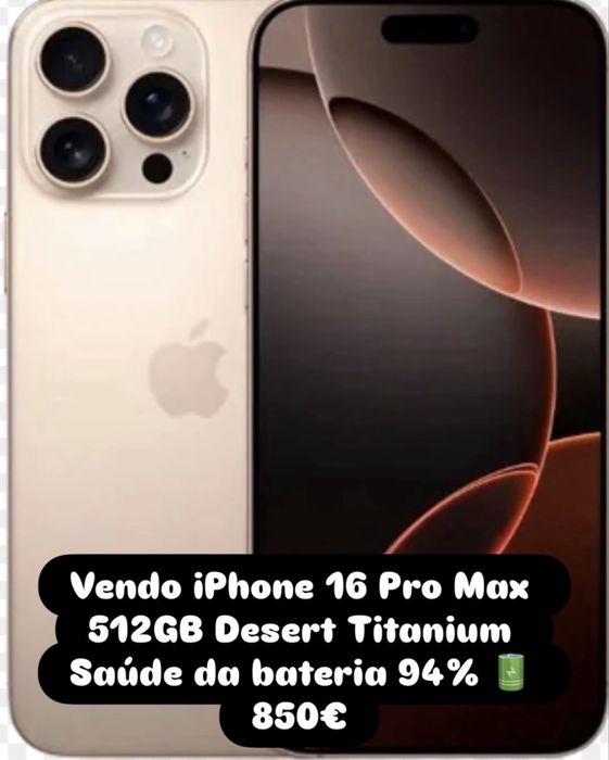 Iphone 16 pro max 512 gb