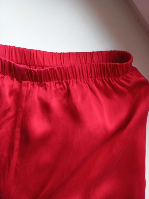 Піжама натуральний шовк 100% майка нічна штани шорти для сну костюм