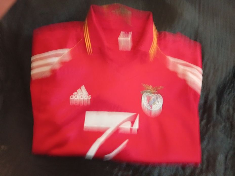 Camisola oficial do Benfica anos 90.mova.tamanhos.L e XL