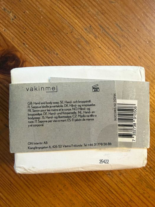 Vakinme daggmosse (mech pokryty rosą) Ekskluzywne mydło