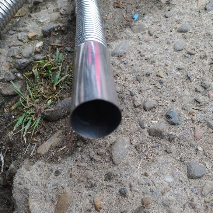 Выхлопная труба(гофра)для автономок автомобильных и бензогенератора