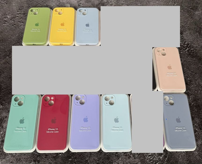 Чехол silicone case iphone 13