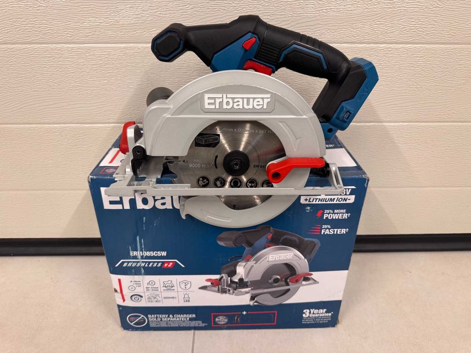 Piła tarczowa Erbauer 18V 165mm ERI1085CSW I 2025r pilarka