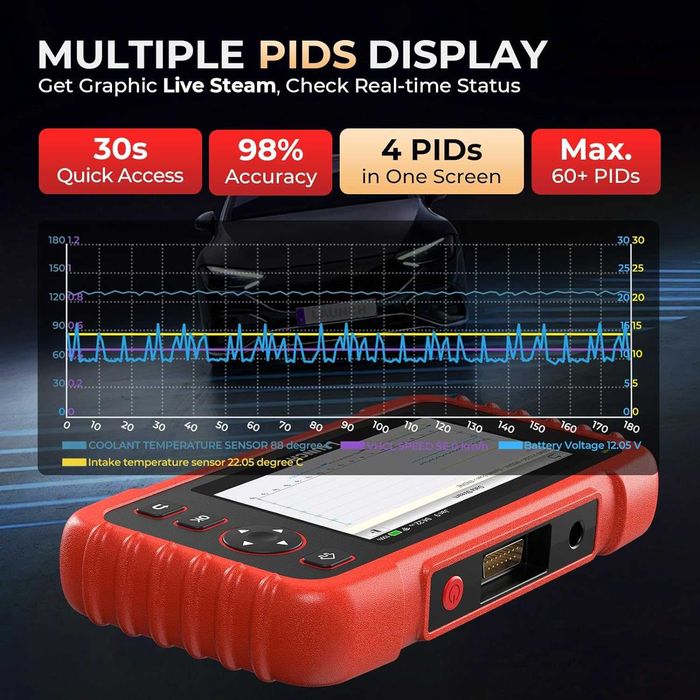 Launch CRP129X V2 Maquina Diagnostico OBD Actualizações Grátis (NOVO)