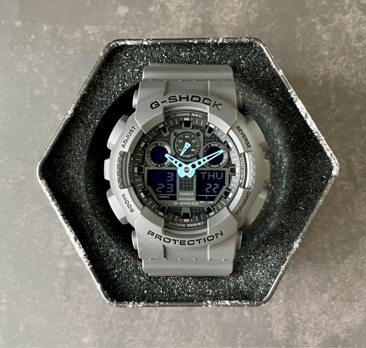 NEW! Годинник тактичний Casio G-Shock GA-100C-8A оригінал протиударний
