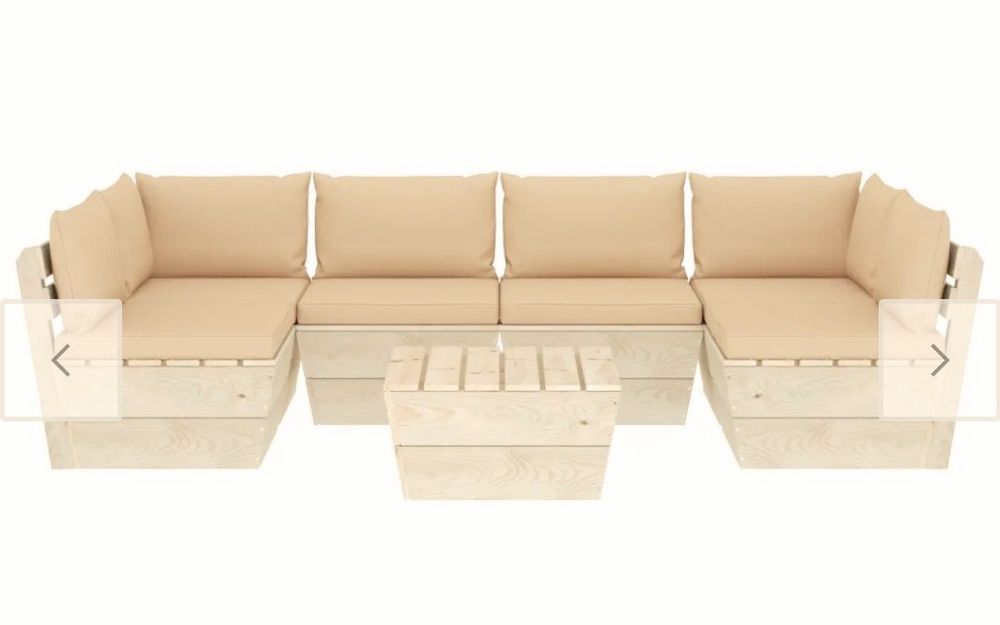 Meble ogrodowe z palet