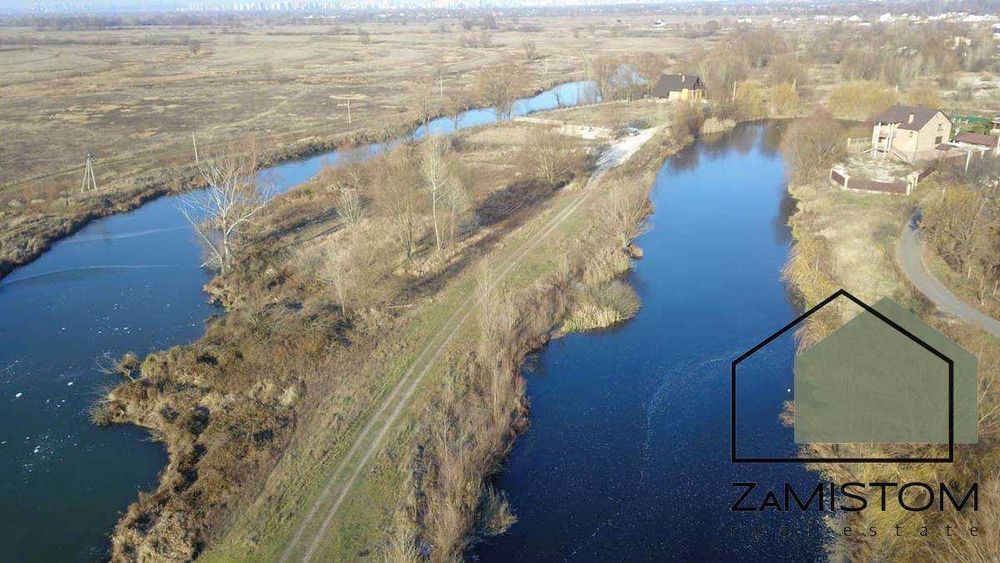 ‼️‼️Продам‼️‼️‼️ №407. Продаж ділянки 25 соток навколо річки та озера