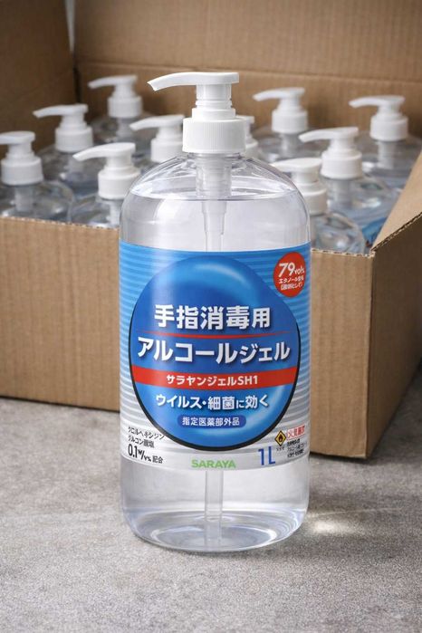 Антисептичний гель для рук 1 л Антисептик Засіб для дезінфекції Saraya