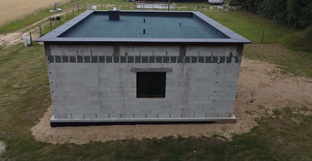 Luksusowy dom przy lesie | projekt Serengeti | 70 m² | 14 arów prywatności, stan surowy zamknięty