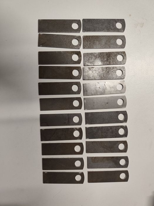 Noże wertykulator weibang zestaw super wytrzymałe