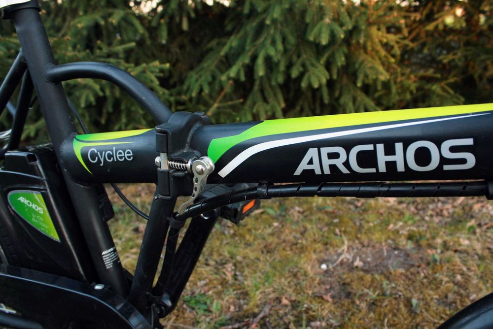 WySyŁkA ROWER ELEKTRYCZNY SKŁADAK Archos Cyclee jak NOWY składany e ...
