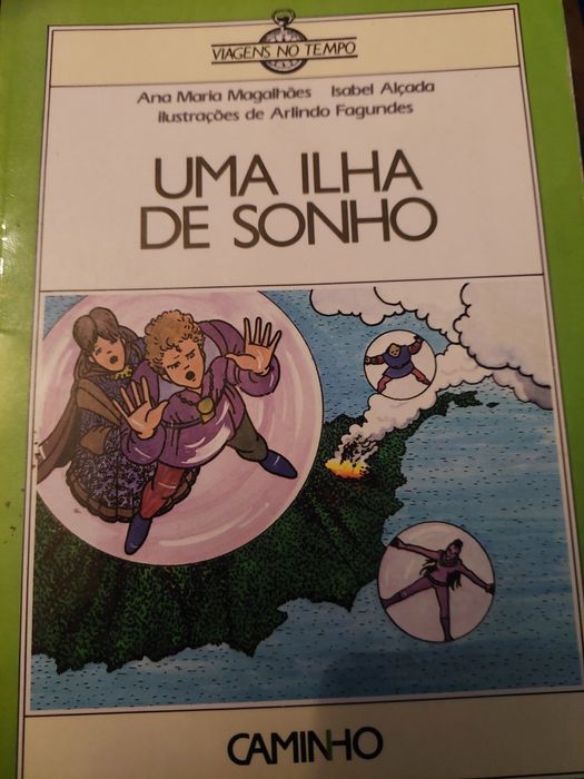 Lote 6 livros "Viagem no Tempo"