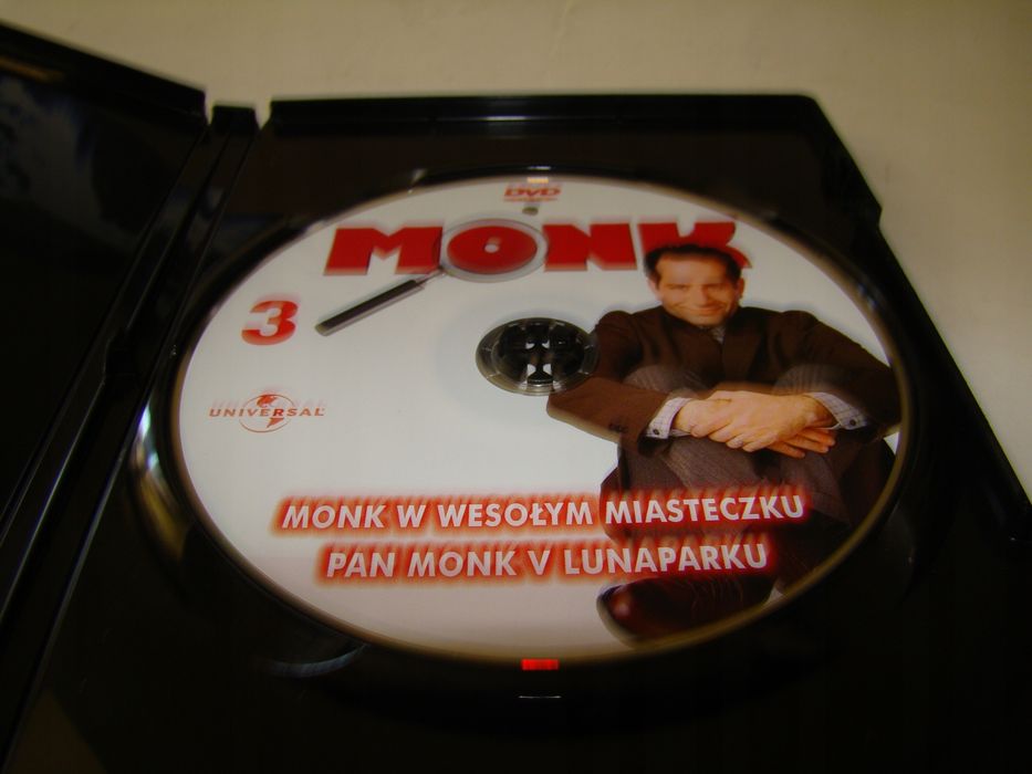 Pakiet filmów Monk 3 - płyta DVD *