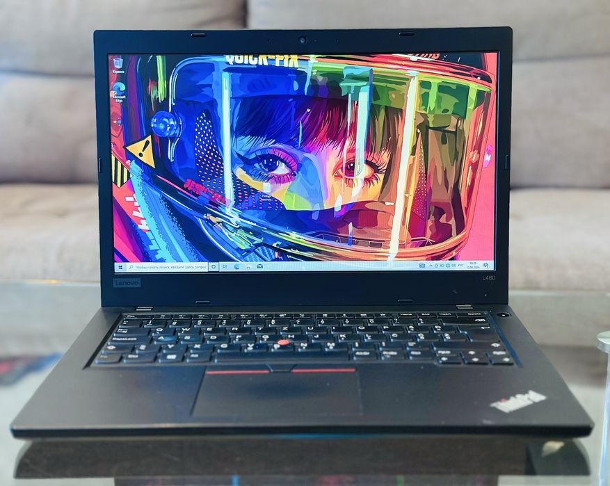 Lenovo L480/FHD/ i3-8130U/3.4 GHz/8 ГБ/SSD 480 ГБ/UHD Graphics 620