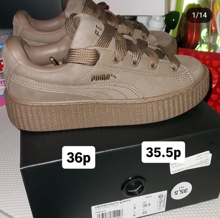 Кроссовки Puma Fenty Skechers Elefanten 4Geox Adidas 35 36 37 38 девоч