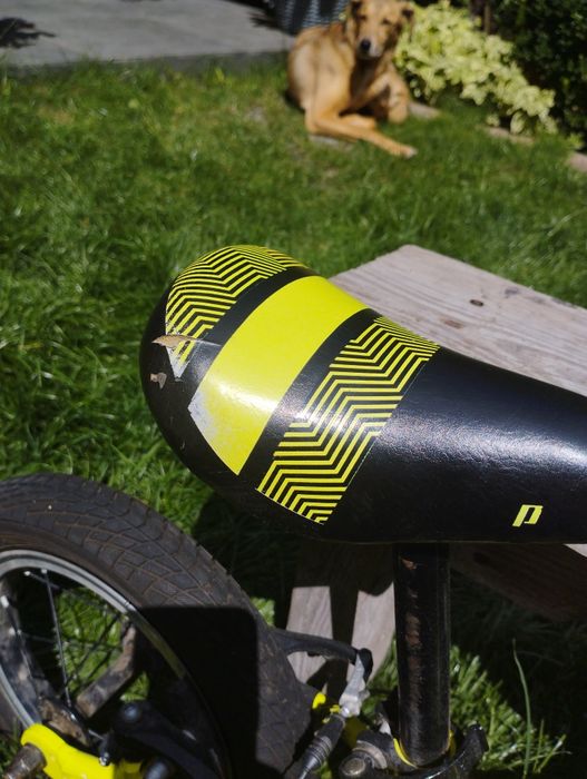 Біговел 12" Pride PUSH 3.0 жовтий