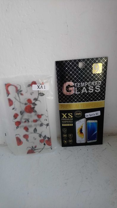 Etui Sony Xperia AX 1  szkło hartowane