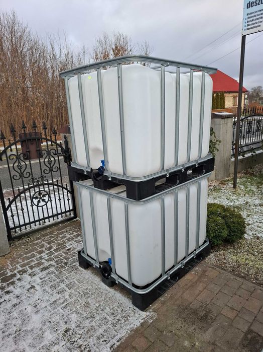 Mauzer Zbiornik 800l Kontener IBC po Sokach Spożywka jak Nowy hurt