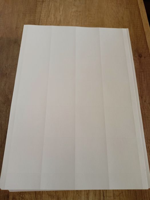 Papier ksero perforowany, papier na ceny, cenówka