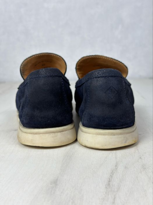 Мужские лоферы Loro Piana, 42, натуральная замша