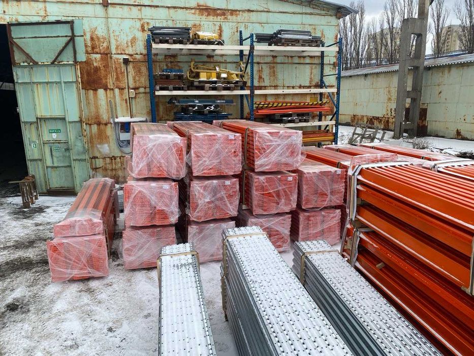 Стелажі. Траверси і рами Б/В та нові. Демонтаж-монтаж складів.