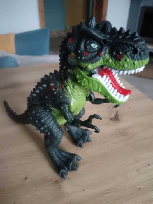 Zabawka Green T-rex Dinosaur