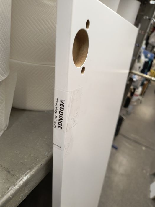 Ikea Veddinge (do Metod) drzwi front białe 40x100 cm