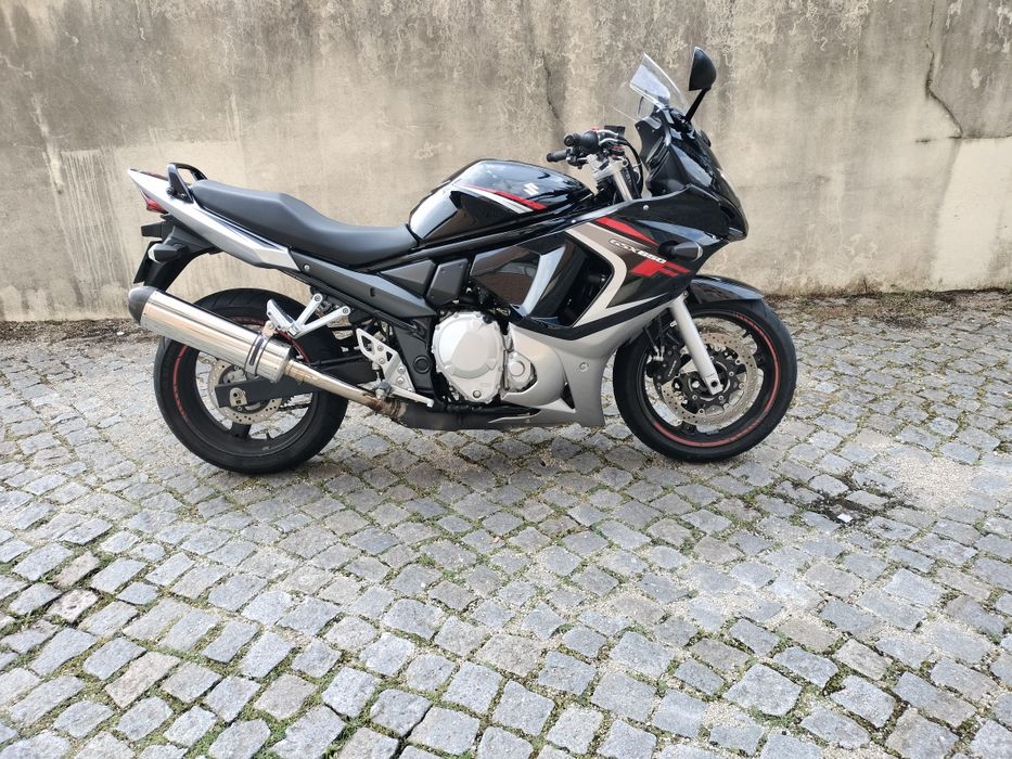 Suzuki GSX 650 F (2008) – Apenas 33.000 km – Estado Imaculado Revisão Feita + Mala Givi