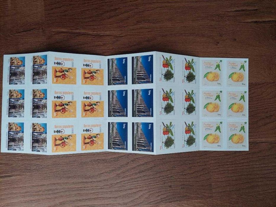 Caderneta harmonio Mundifil 34 - 30 Selos auto adesivos I20GRS - 2019