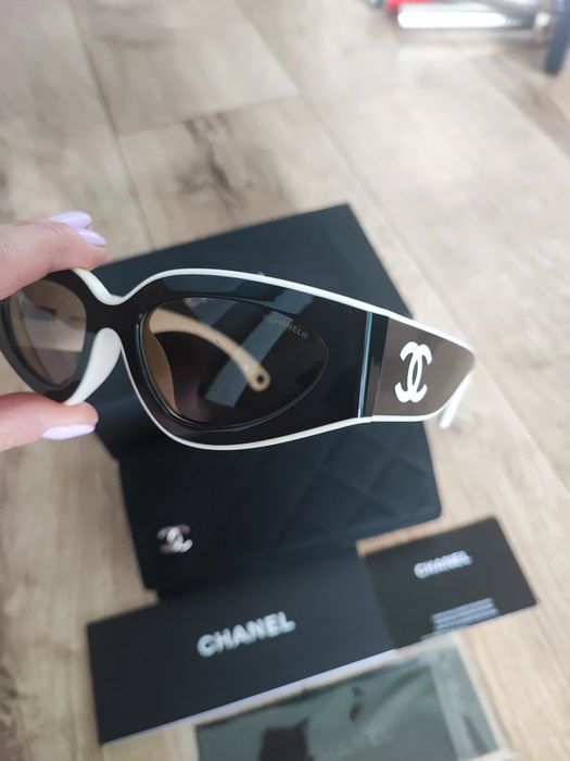 Oryginalne okulary przeciwsłoneczne Chanel Nowe