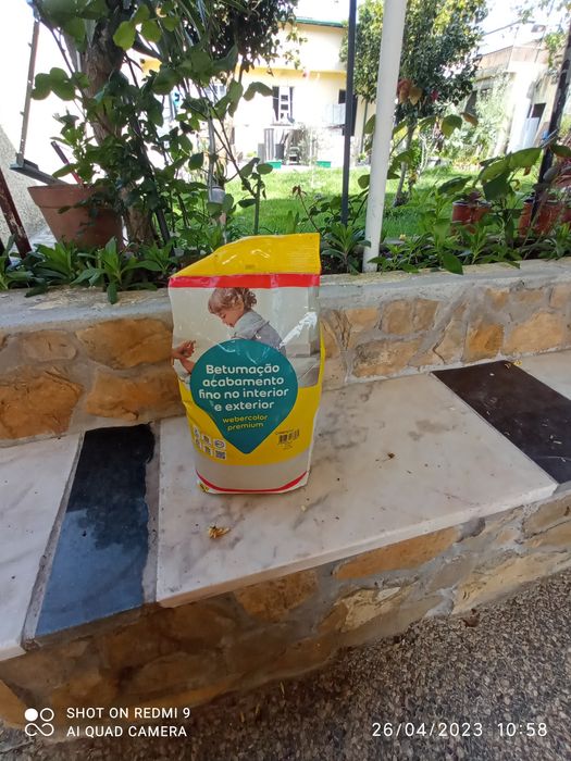 Rejunte Weber cor Cimento