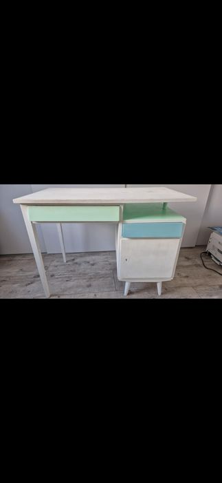 Biurko stolik PRL '72