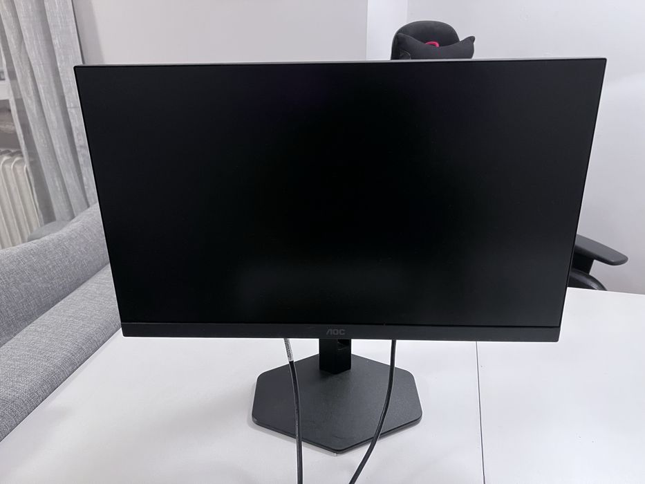 2 Monitora AOC G4 24G4X 23.8" 1920x1080px IPS 180Hz 0.5 ms