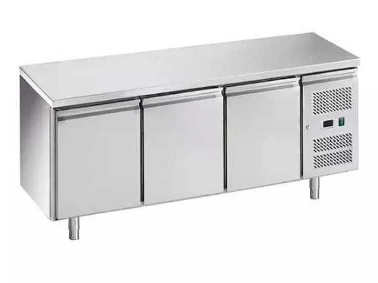 Bancada Refrigerada de 3 Portas Inox - NOVA