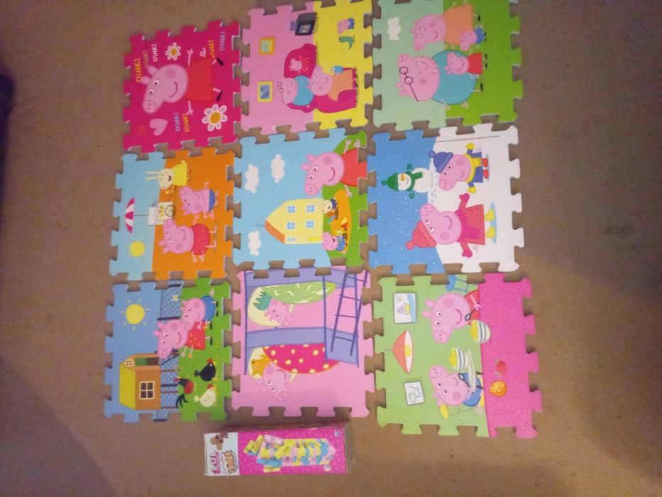 Детский настил-коврик и набор LOL