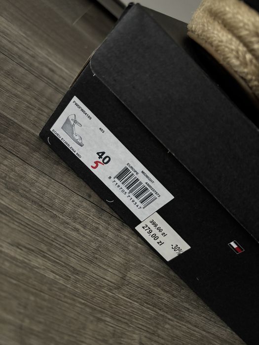 Tommy Hilfiger Iconic Elena Espadryle Sandały 40