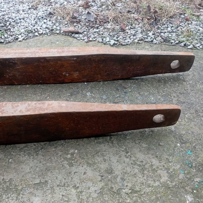 Вила на погрузчик. Лапы на карту.