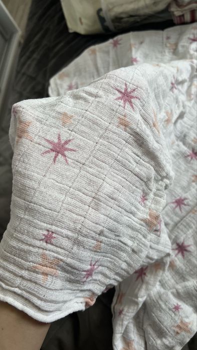 Набор детский в постель ,пеленки наволочки плед пелюшки baby born