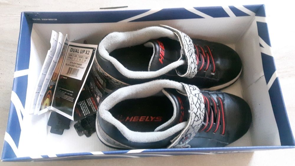 Butorolki heelys 35 -22cm Okazja!